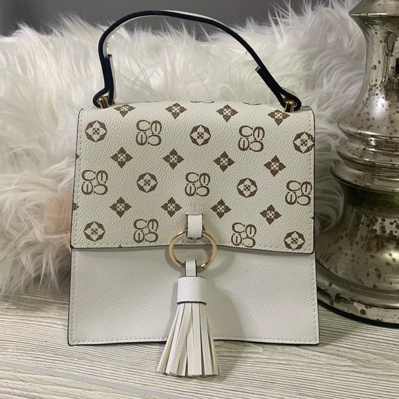 Monogram Faux Leather Purse - Picture 1 of 1